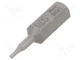 WERA Punta de destornillador Hex-Plus HEX 0,05 pulg de 25 mm