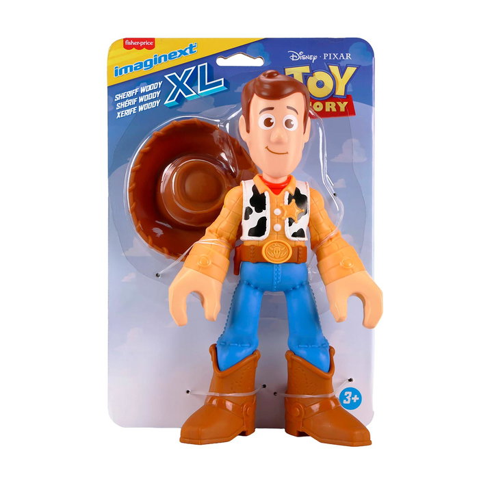 Imaginext Figura de Acción XL Woody Toy Story Disney Pixar