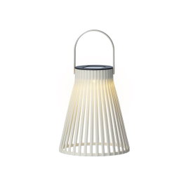 Lumineo Farolillo solar de plástico blanco
