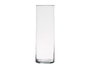 Giftdecor Jarrón Cilíndrico de Cristal Transparente - 30 cm de Alto x 10 cm de Diámetro, Vidrio (Set de 6)
