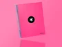 Antartik Cuaderno Espiral A4 Micro Antartik Tapa Forrada 120 Hojas 90 Gr Liso Con Bandas 4 Taladros Rosa Fluor