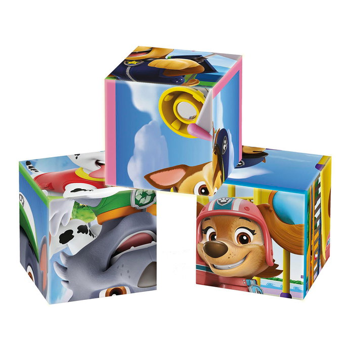 Clementoni Puzzle de Cubos Paw Patrol 12 piezas