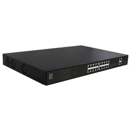 LevelOne GEP-2021 Switch Gigabit PoE de 20 Puertos