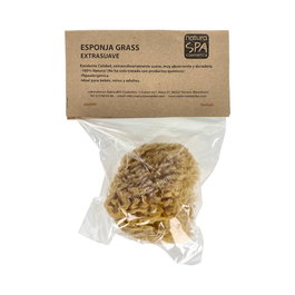 NATURASPA Esponja Grass 100% Natural Hipoalergénica Suave Absorbente Duradera Ideal Niños Adultos