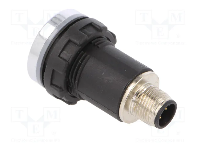 EMAS SCB Interruptor Capacitivo 22mm Negro y Plateado