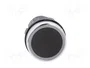 EMAS SCB Interruptor Capacitivo 22mm Negro y Plateado