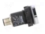 EMAS SCB Interruptor Capacitivo 22mm Negro y Plateado