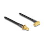 DeLOCK Cable de antena RG-58 SMA a SMA 90° 30 cm