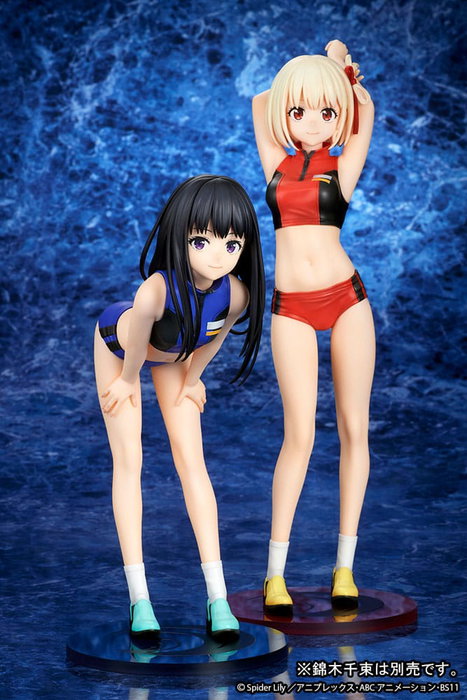 Ques Q Lycoris Recoil Estatua Takina Inoue Training wear Ver. 1/7