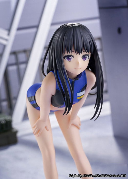Ques Q Lycoris Recoil Estatua Takina Inoue Training wear Ver. 1/7