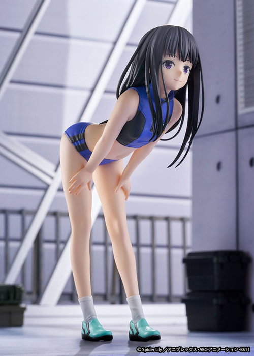 Ques Q Lycoris Recoil Estatua Takina Inoue Training wear Ver. 1/7