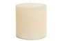 DKD Home Decor Vela de Cera de Parafina Crema 650 g
