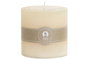 DKD Home Decor Vela de Cera de Parafina Crema 650 g