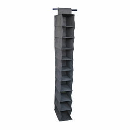 Mondex Estantería de 10 estantes 15 x 30 x 122 cm