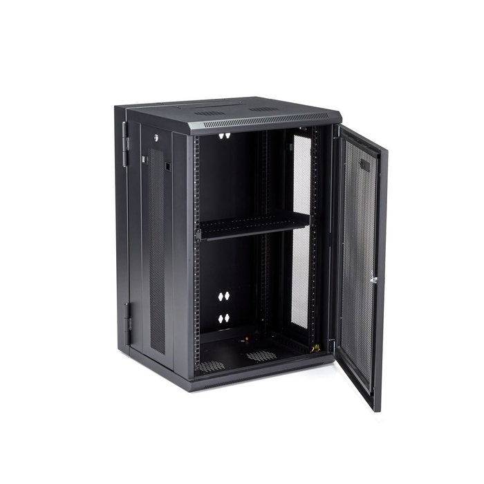 StarTech.com RK1820WALHM Armario Rack de Pared 18U 19 Pulgadas 4 Columnas Acero 90kg StarTech.com RK1820WALHM Armario Rack de Pared 18U 19 Pulgadas 4 Columnas Acero 90kg