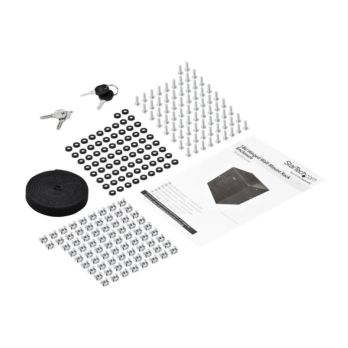 StarTech.com RK1820WALHM Armario Rack de Pared 18U 19 Pulgadas 4 Columnas Acero 90kg StarTech.com RK1820WALHM Armario Rack de Pared 18U 19 Pulgadas 4 Columnas Acero 90kg