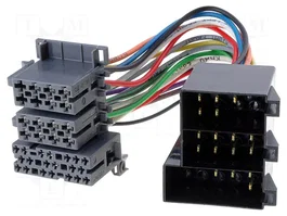 4CARMEDIA Arnés de cableado ISO tomacorriente 26pin e ISO enchufe 36pin