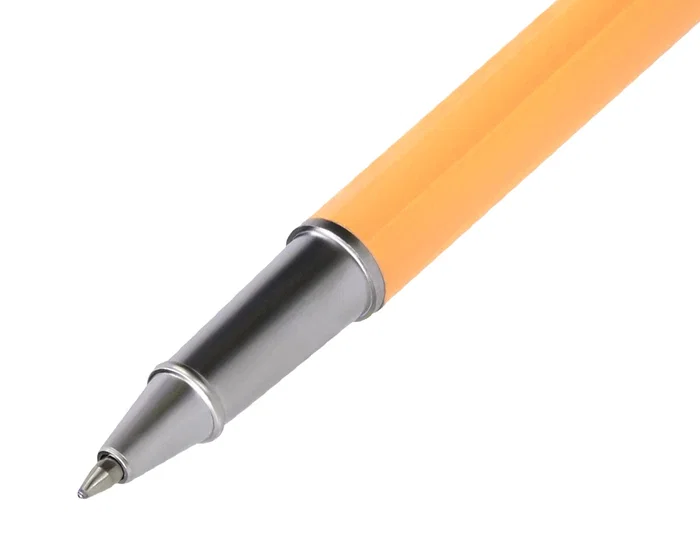 Belius Endless Summer Juego Bolígrafo y Roller Aluminio Naranja y Plateado Tinta Azul Caja Diseño 0,8 mm
