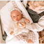 Muñecas Arias Elegance Aria con cojín (muñeca de peso) 40 cm cuerpo blando