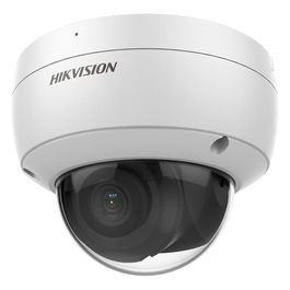 Hikvision DS-2CD2143G2-IU Cámara IP Domo Exterior 4MP 4mm con Infrarrojo, WDR, IP65, IK10, POE, Detección Inteligente