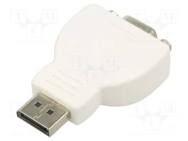 DeLOCK Adaptador DisplayPort a VGA 65568 Blanco