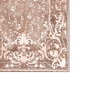 Mijölnir 510610 Juego de Alfombras de Baño de Poliéster con Base Antideslizante y Antibacteriana 50x60 cm y 60x100 cm Color Polvo
