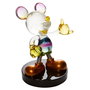 Enesco Figura Resina Disney Mickey & Minnie Grand Jester Mickey Mouse Decorativa 32cm Pintada a Mano