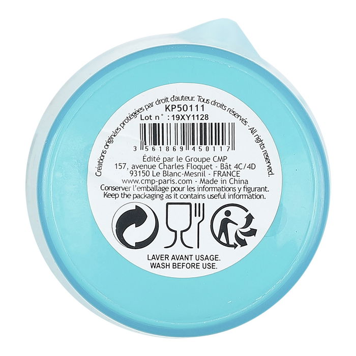 Lily Cook Vaso Medidor Translúcido con Pico Vertedor para Medir Ingredientes, Colores Surtidos, 8.5x8x16.2 cm