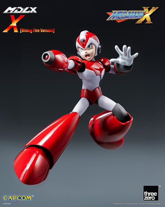 ThreeZero Mega Man X (Rising Fire Version) MDLX Figura de 12 cm ThreeZero Mega Man X (Rising Fire Version) MDLX Figura de 12 cm