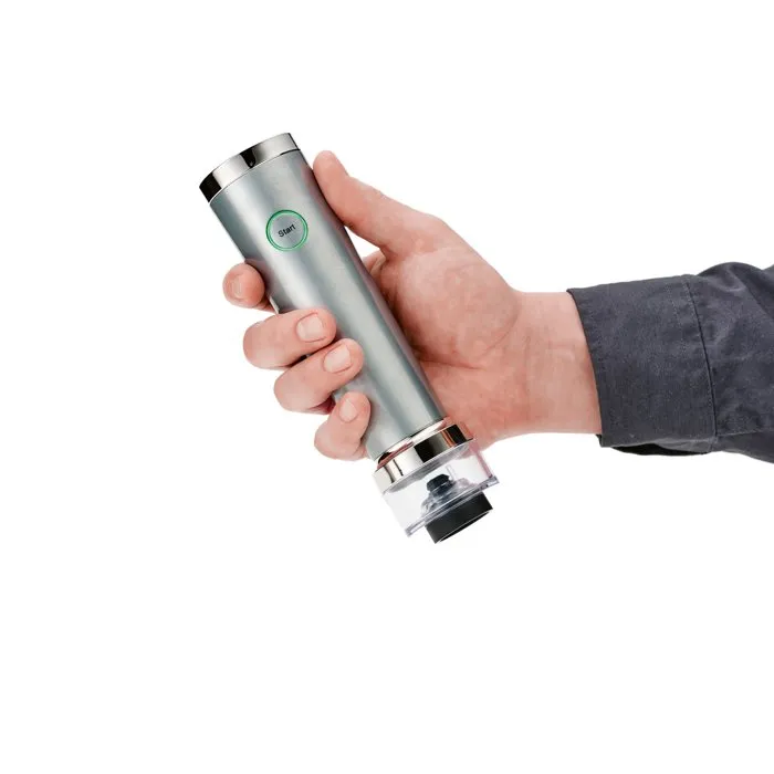 Solis Selladora al vacío portátil Vac Stick Kit de inicio inalámbrica recargable por USB con accesorios incluidos Solis Selladora al vacío portátil Vac Stick Kit de inicio inalámbrica recargable por USB con accesorios incluidos