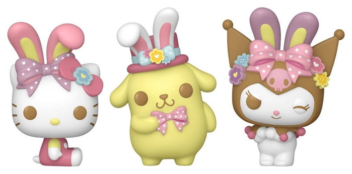 Funko Hello Kitty Figura Pocket POP! Vinyl Easter Egg 3-Pack Funko Hello Kitty Figura Pocket POP! Vinyl Easter Egg 3-Pack