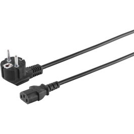 S-Impuls Cable de alimentación C13 de 3 m negro