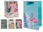 Pincello Carpeta con Pinza y Goma A4 Flamencos Surtidos 32 x 23 x 2 cm (Set de 36)