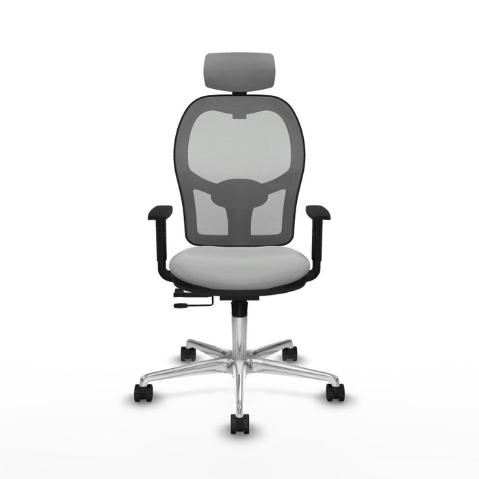 PIQUERAS Y CRESPO Silla de oficina Jorquera Gris con Mecanismo Sincro/Traslack PIQUERAS Y CRESPO Silla de oficina Jorquera Gris con Mecanismo Sincro/Traslack
