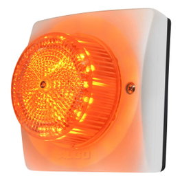 ALGO 8138 Alerta Visual con Lámpara LED, IP66 para Interior/Exterior, Alimentación PoE 48V, Color Surtido