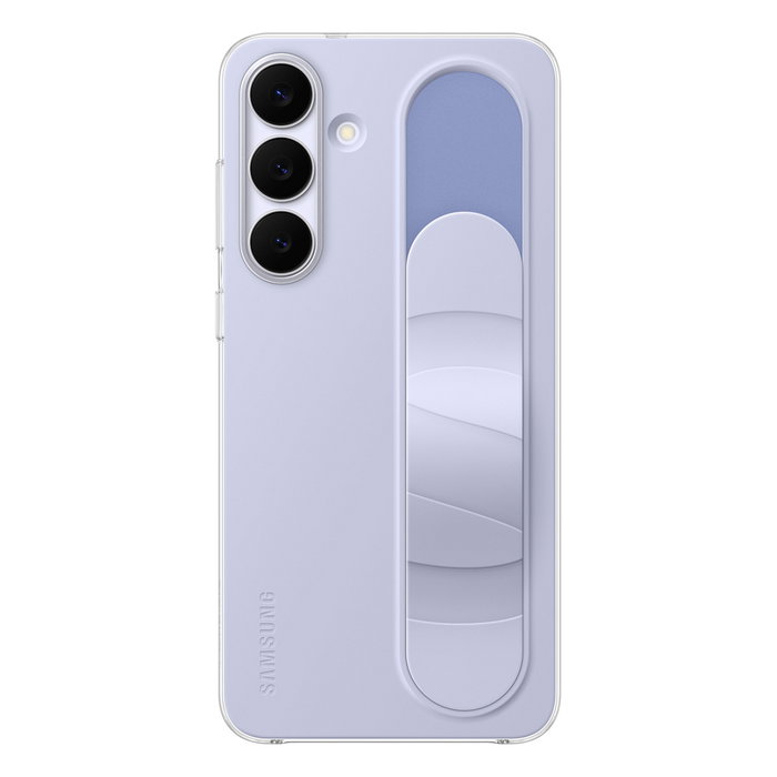 Samsung Funda Standing Grip Cover para Galaxy S25 FE, Azul Claro, con Soporte