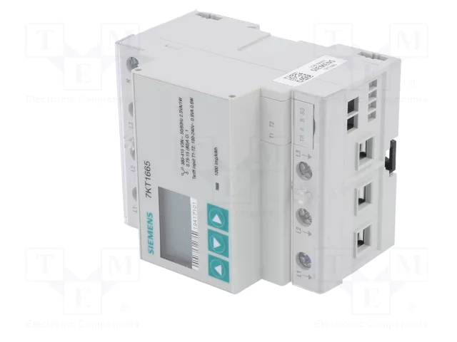 SIEMENS 7KT1665 Medidor para raíl DIN 80A 400V