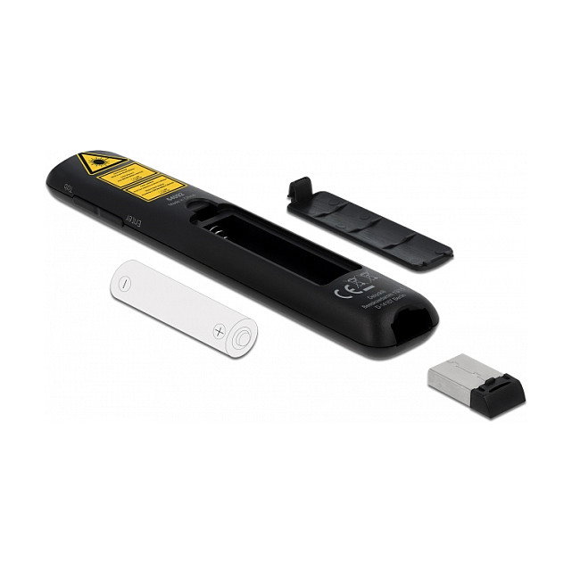 DeLOCK Presentador Láser Inalámbrico 64092 Negro