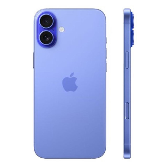 Apple iPhone 16 Plus 128 GB Azul Ultramar - Pantalla 6.7" Super Retina XDR, Cámara 48MP, 5G, iOS 18