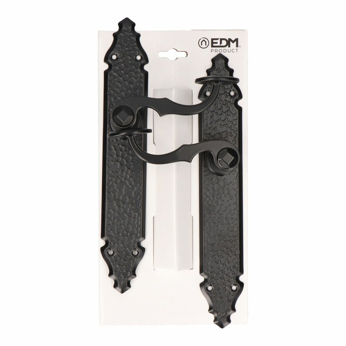 Edm Juego de manilla modelo 272 con acabado negro Edm Juego de manilla modelo 272 con acabado negro