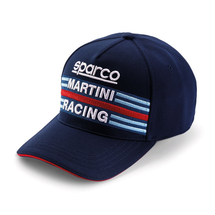 Sparco Gorra Visera Plana Martini-R Azul Sparco Gorra Visera Plana Martini-R Azul