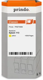 Prindo PRIET06B4 Classic Cartucho de tinta amarillo