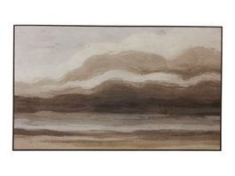 DKD Home Decor Cuadro Lienzo Moderno Beige Pintado a Mano 200x120 cm