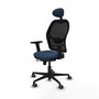 PIQUERAS Y CRESPO Silla de oficina Jorquera Azul marino y Negro