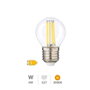 GSC Evolution Bombilla LED esférica Serie Oro 4W E27 3000K