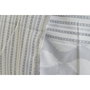DKD Home Decor Cojín Patchwork Beige y Gris 60x40x10 cm
