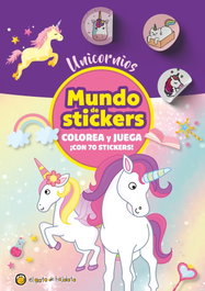 GATO DE HOJALATA Unicornios: Mundo stickers