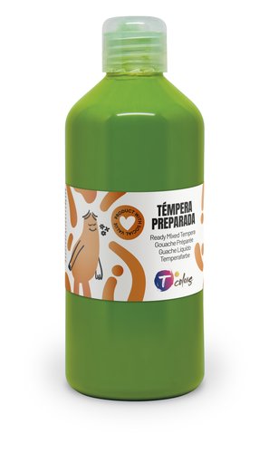 Tempera Tcolors Liquida 500 Ml (Botella) Verde Tempera Tcolors Liquida 500 Ml (Botella) Verde