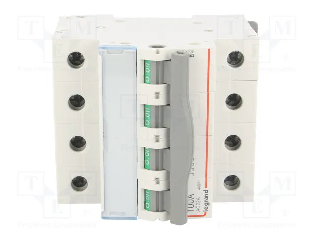 LEGRAND Interruptor de aislamiento FR300 4 polos 100A 400VAC