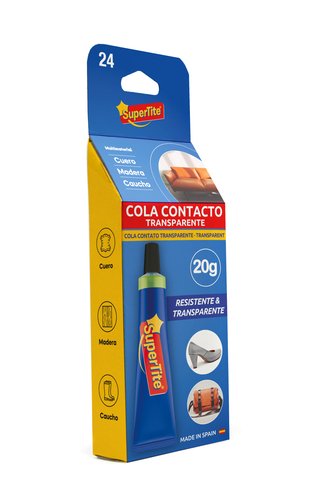 Supertite Adhesivo de contacto transparente 20 ml